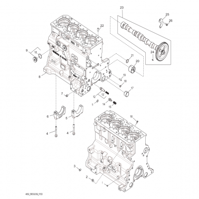 Group 46: Cylinder Block, continued  第46組：氣缸體，&ldquo;GM93289,&rdquo;&ldquo;GM93285,&rdquo;&ldquo;GM91650,&rdquo;&ldquo;GM85414,&rdquo;&ldquo;GM85412,&rdquo;&