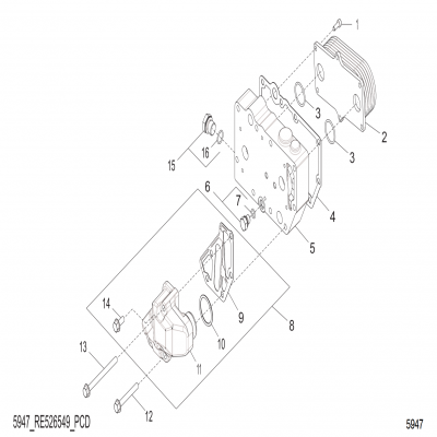 Group 59--1: Engine Oil Cooler, continued  第59-1組：發(fā)動機機油冷卻器，&amp;amp;amp;ldquo;GM93289,&amp;amp;amp;rdquo;&amp;amp;amp;ldquo;GM93285,&amp;amp;amp;rdquo;&amp;amp;amp;ldquo;GM91650,&a