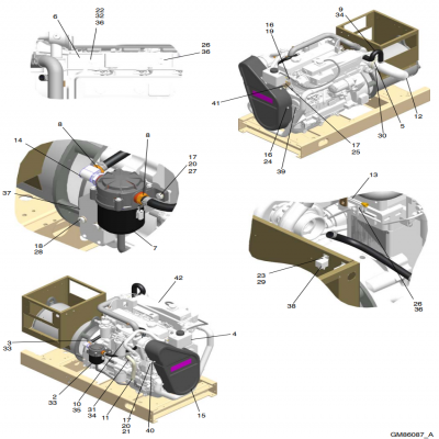 Engine, continued  發(fā)動(dòng)機(jī)，&amp;amp;ldquo;GM93289,&amp;amp;rdquo;&amp;amp;ldquo;GM93285,&amp;amp;rdquo;&amp;amp;ldquo;GM91650,&amp;amp;rdquo;&amp;amp;ldquo;GM85414,&amp;amp